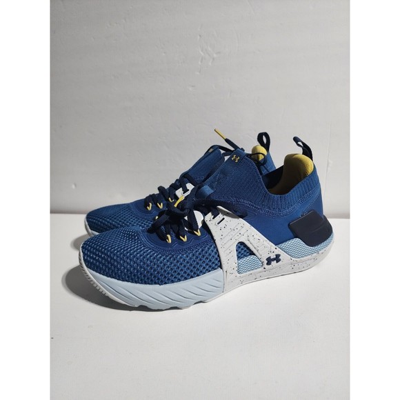 Under Armour UA Project Rock 4 Team Rock 'Deep Sea' Men's [Size 10] 3025860-401 - Picture 2 of 11